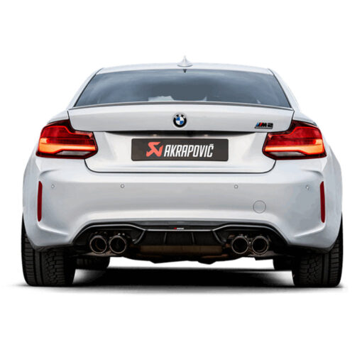Akrapovic BMW M2 Competition Rear Diffuser In Carbon Fibre (F87) - Image 2