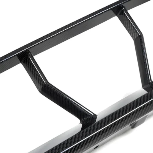 MHC+ BMW M2 G87 OEM Style Central Front Bumper Trim In Pre Preg Gloss Carbon Fibre (G87) - Image 2