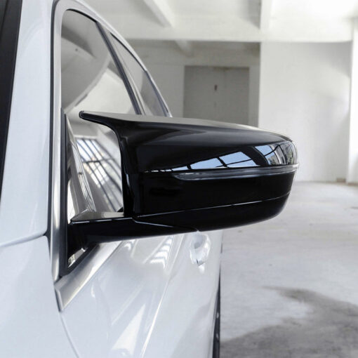 MHC Black BMW M Style Wing Mirror Covers In Gloss Black RHD (G20/G21/G22/G23/G30) - Image 2