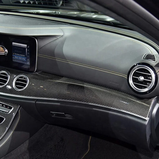 CD Carbon interior trim strips compatible with Mercedes Benz E Class W213