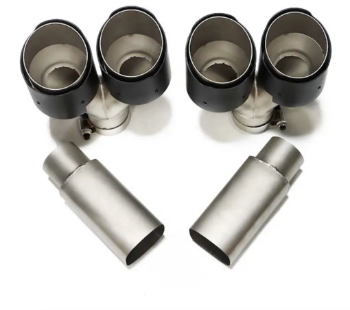 Carbon exhaust tips for Mercedes AMG GT 2 & 4 doors - Image 4