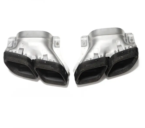 Carbon Facelift Exhaust Tips for Mercedes C Class & C63 AMG W205 - Image 4