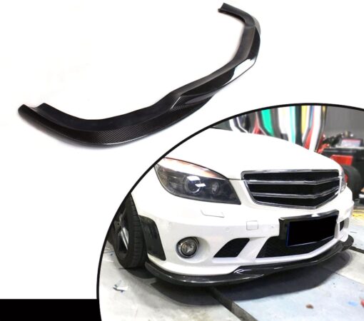 Carbon front lip compatible with Mercedes C63 AMG W204