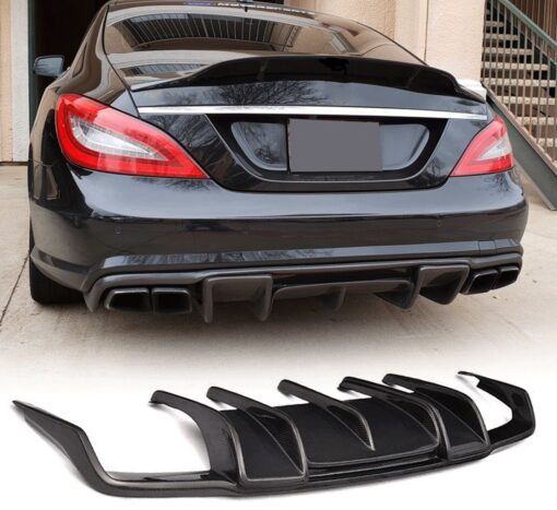 Carbon rear diffuser compatible with Mercedes CLS W218