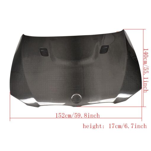 Carbon Hood compatible with BMW M3 E92 - Image 2