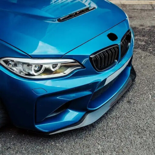 carbon front lip compatible with BMW M2 F87 N55 - Image 4