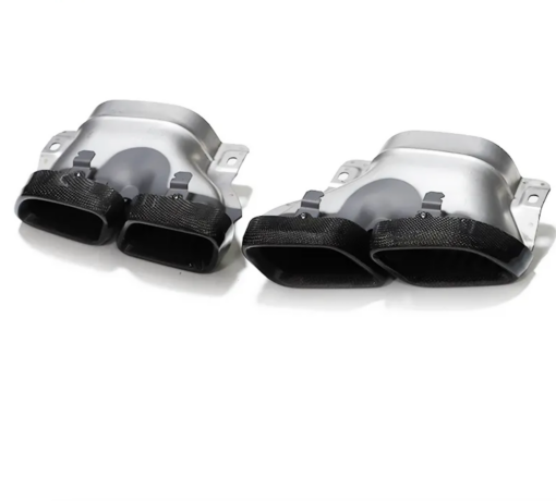 Carbon Facelift Exhaust Tips for Mercedes C Class & C63 AMG W205 - Image 3
