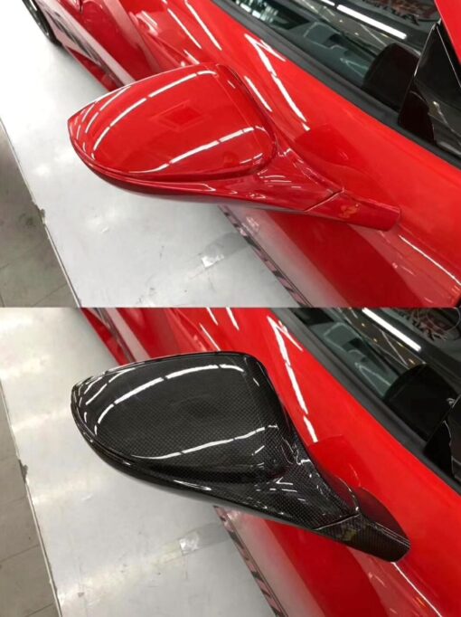 CD Carbon mirror caps compatible with Ferrari 488 - Image 2