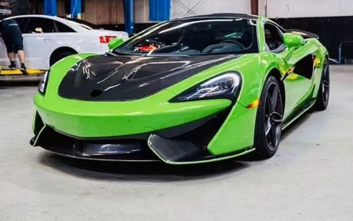Carbon front lip compatible with Mclaren 570S - Image 2
