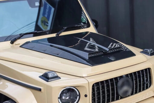 Carbon bonnet suitable for Mercedes G Class W464 - Image 3