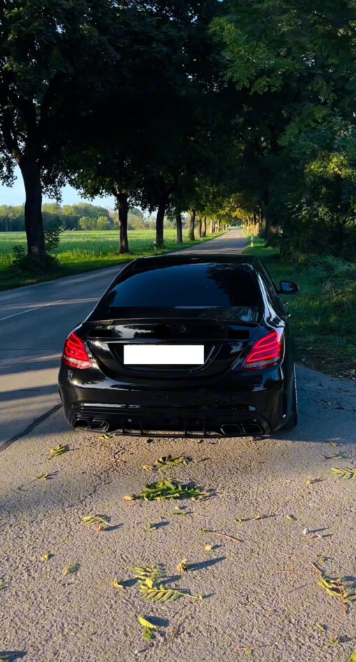 Carbon Diffuser AMG Performance Style for Mercedes C63 AMG W205 - Image 2