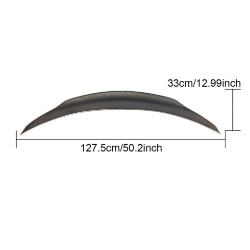 Carbon Spoiler Lip for Mercedes C Class & C63 AMG W205 Coupe - Image 2