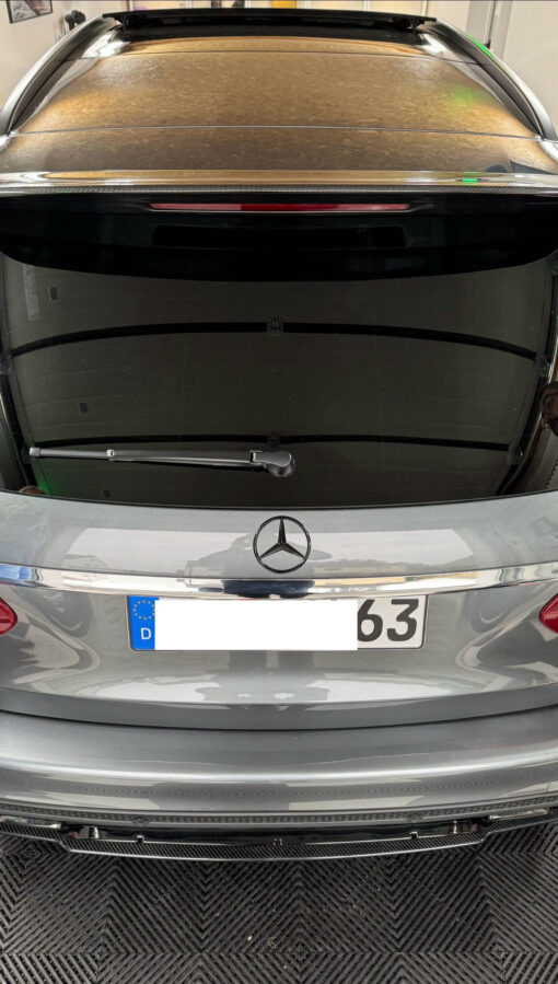 Carbon roof spoiler suitable for Mercedes C & C63 AMG W205 station wagon - Image 3