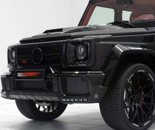 Carbon front lip compatible with Mercedes G Class W463