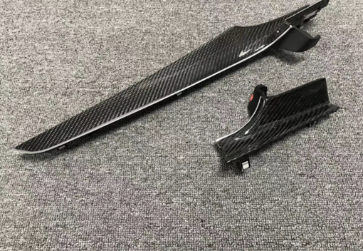 Carbon interior trim strips for Mercedes C Class W205 - Image 2