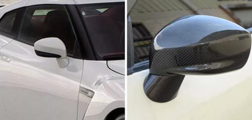 Carbon Mirrors for Nissan GTR R35 2009-2015 - Image 3