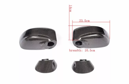 Carbon Mirrors for Nissan GTR R35 2009-2015 - Image 2