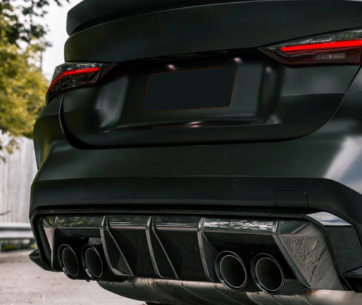 carbon rear diffuser compatible with BMW M3 G80 G81 & M4 G82 G83 - Image 5