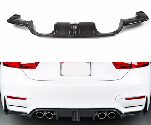 carbon diffuser compatible with BMW M3/M4 F80/F82/F83