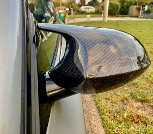 Carbon Mirror Caps compatible with BMW 1 Series E81 E82 E87 E88 - Image 2