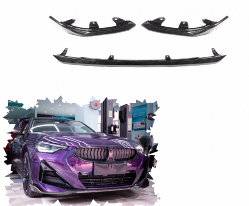 Carbon front lip compatible with BMW 2 Series G42 - Image 4