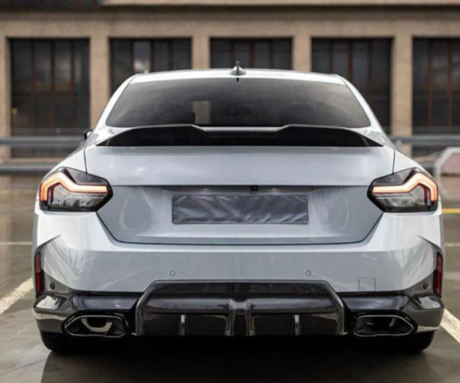 Carbon rear diffuser compatible with BMW 2 Series G42 M240I - Image 3