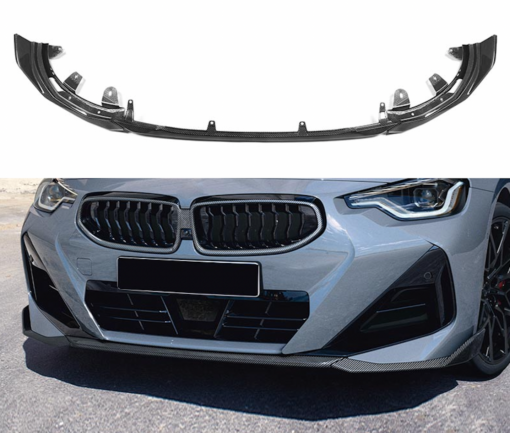 Carbon front lip compatible with BMW 2 Series G42 - Image 3