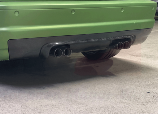 carbon rear diffuser compatible with BMW 3 Series E46