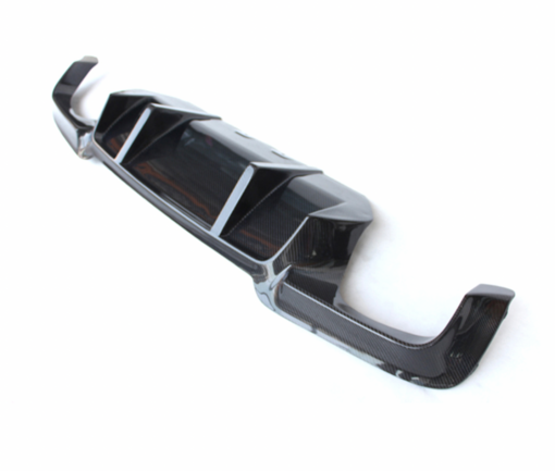 Carbon rear diffuser compatible with BMW 5 Series F10 M Package and M5
