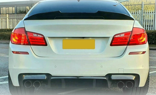Carbon spoiler lip compatible with BMW 5 Series F10 & M5 - Image 3