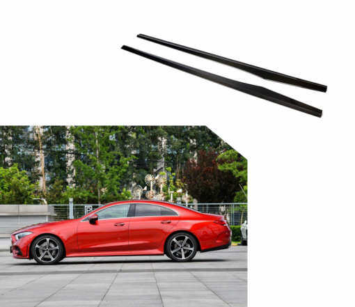 Carbon Side Skirts compatible with Mercedes Benz CLS W257 - Image 2