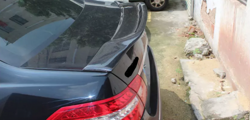 Carbon spoiler lip compatible with Mercedes Benz E Class W212 - Image 2