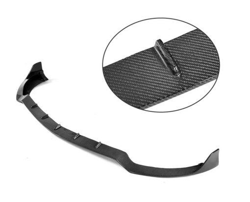 Carbon front lip compatible with Mercedes S Class Coupe C217 pre-facelift - Image 2