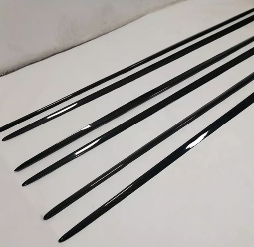 CD Carbon Side Skirts compatible with Mercedes C Class W205 - Image 2