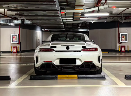 Carbon rear spoiler compatible with Mercedes AMG GT GTS GTR