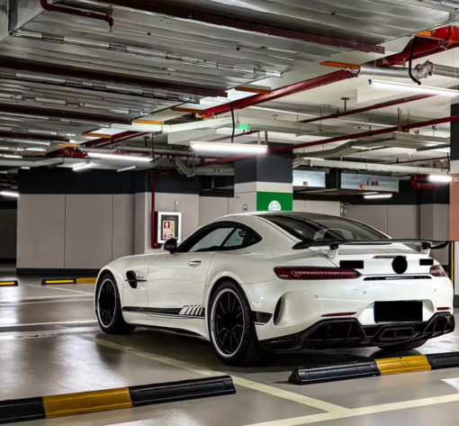 Carbon rear spoiler compatible with Mercedes AMG GT GTS GTR - Image 3