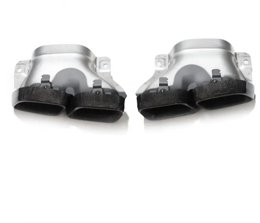 Carbon Facelift Exhaust Tips for Mercedes C Class & C63 AMG W205 - Image 5