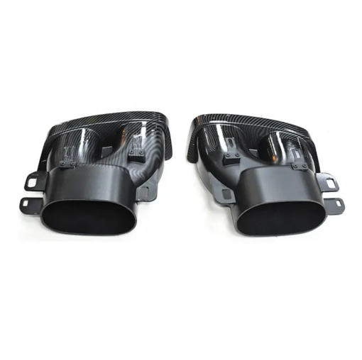 Carbon Exhaust Tips B Style for Mercedes S Class W223 - Image 4
