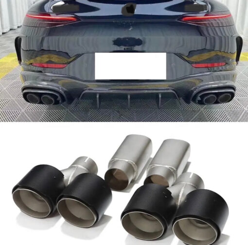 Carbon exhaust tips for Mercedes AMG GT 2 & 4 doors