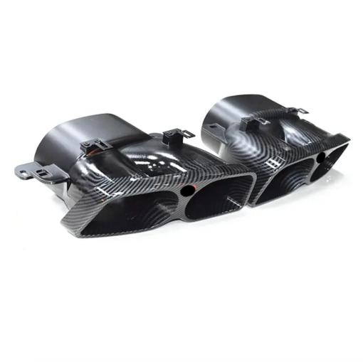 Carbon exhaust tips for Mercedes S Class W222
