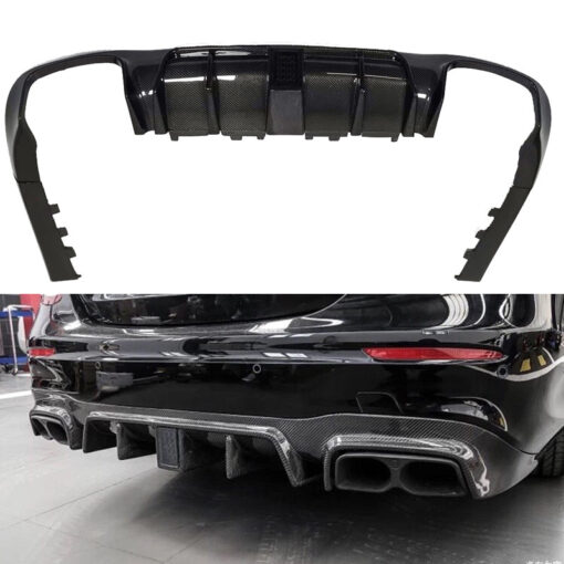 Carbon Diffuser compatible with Mercedes E Class W213
