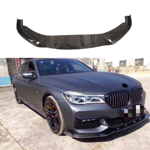 Carbon front lip compatible with BMW 7 Series G11 G12 - Image 2