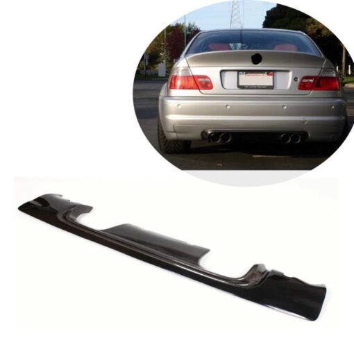 carbon rear diffuser compatible with BMW 3 Series E46 - Image 2
