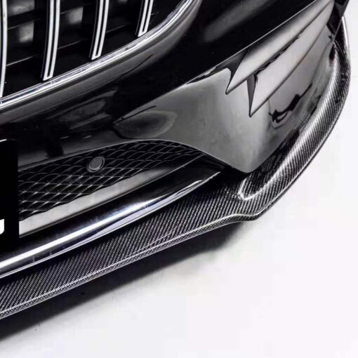 Carbon front lip compatible with Mercedes Benz E Class W213 - Image 3