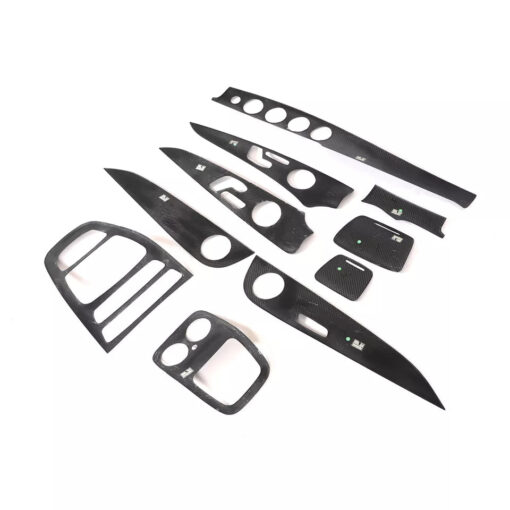 CD Carbon interior trim strips compatible with Mercedes Benz E Class W213 - Image 4
