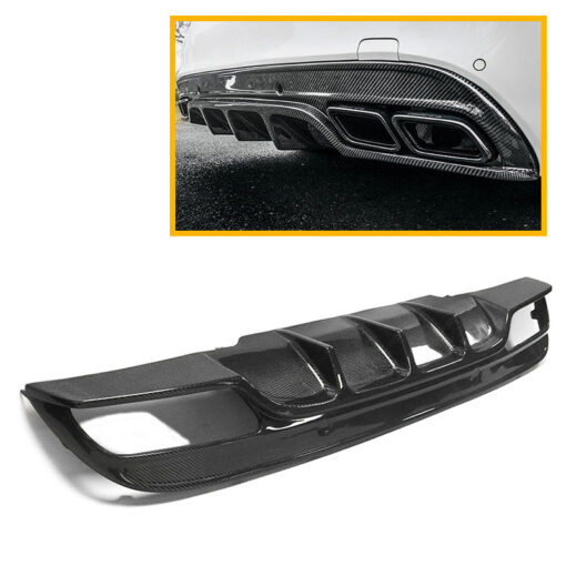 Carbon Diffuser compatible with Mercedes C63 AMG W205 - Image 5