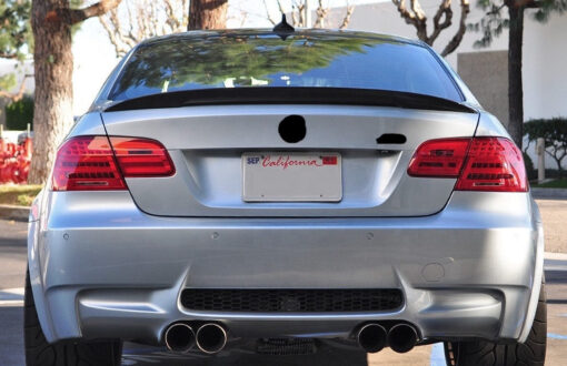 carbon spoiler lip compatible with BMW 3 Series E90 E92 E93 - Image 3