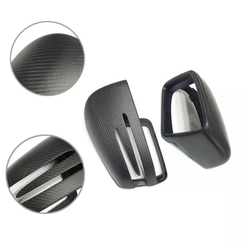 Carbon mirror caps compatible with Mercedes G Class W463