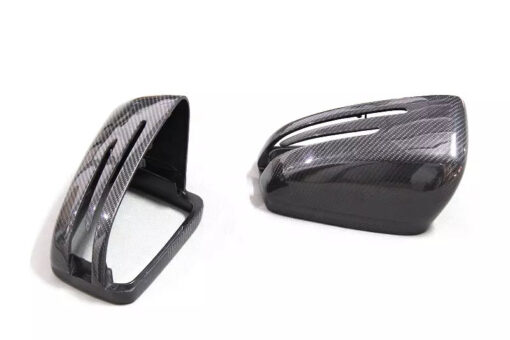 Carbon mirror caps compatible with Mercedes Benz C Class W204 - Image 3