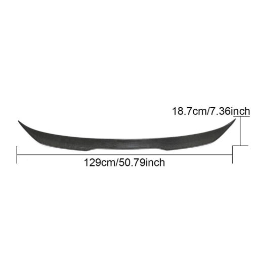 carbon spoiler lip compatible with BMW 5 Series G30 & M5 F90 - Image 2